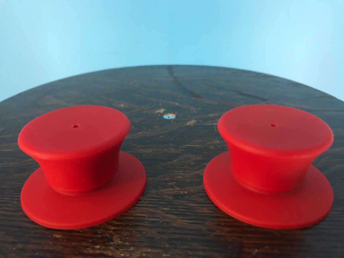 burlington-recording-trident-hub-lock-adapters-plastic-pair-red