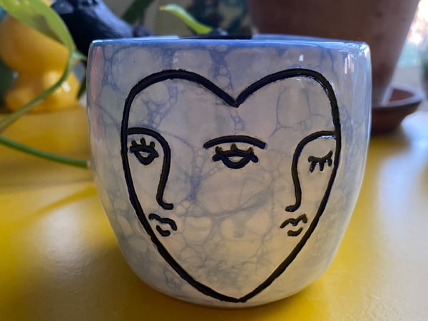 Image of Heart Bubble Mug