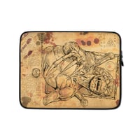 Image 2 of "The Great Pumpkin Beast" Laptop Sleeve
