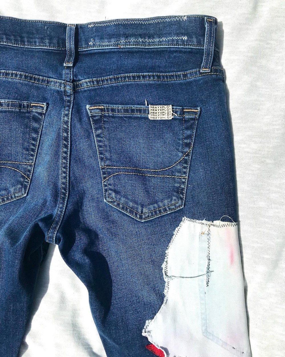 flyer than average flared denim jeans