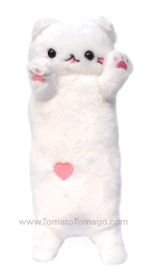 Nyanko Cat Squeaker - White