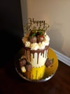 Birthday Cake with fruit