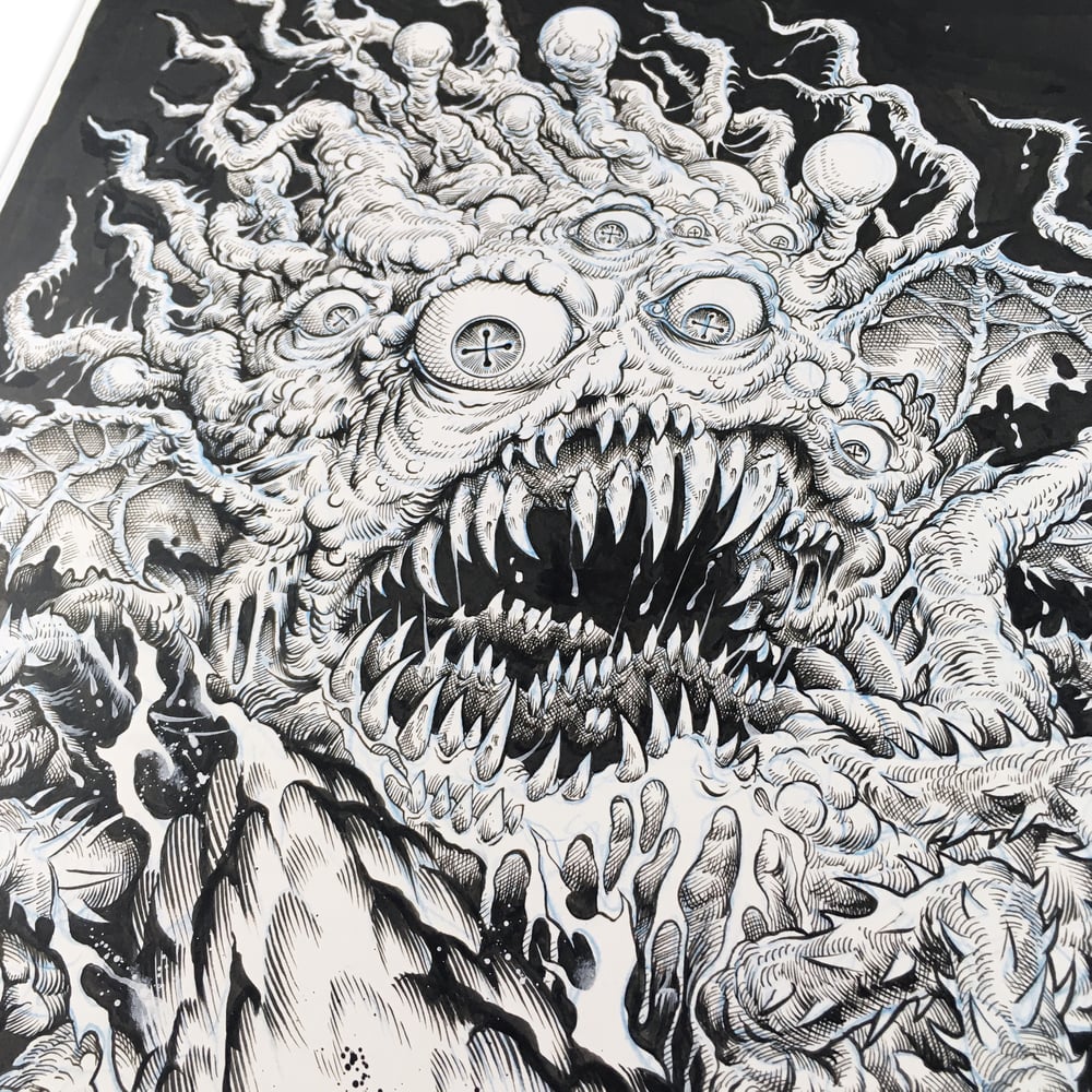 Image of MONSTROSITY - BENEFIT INK DRAWING