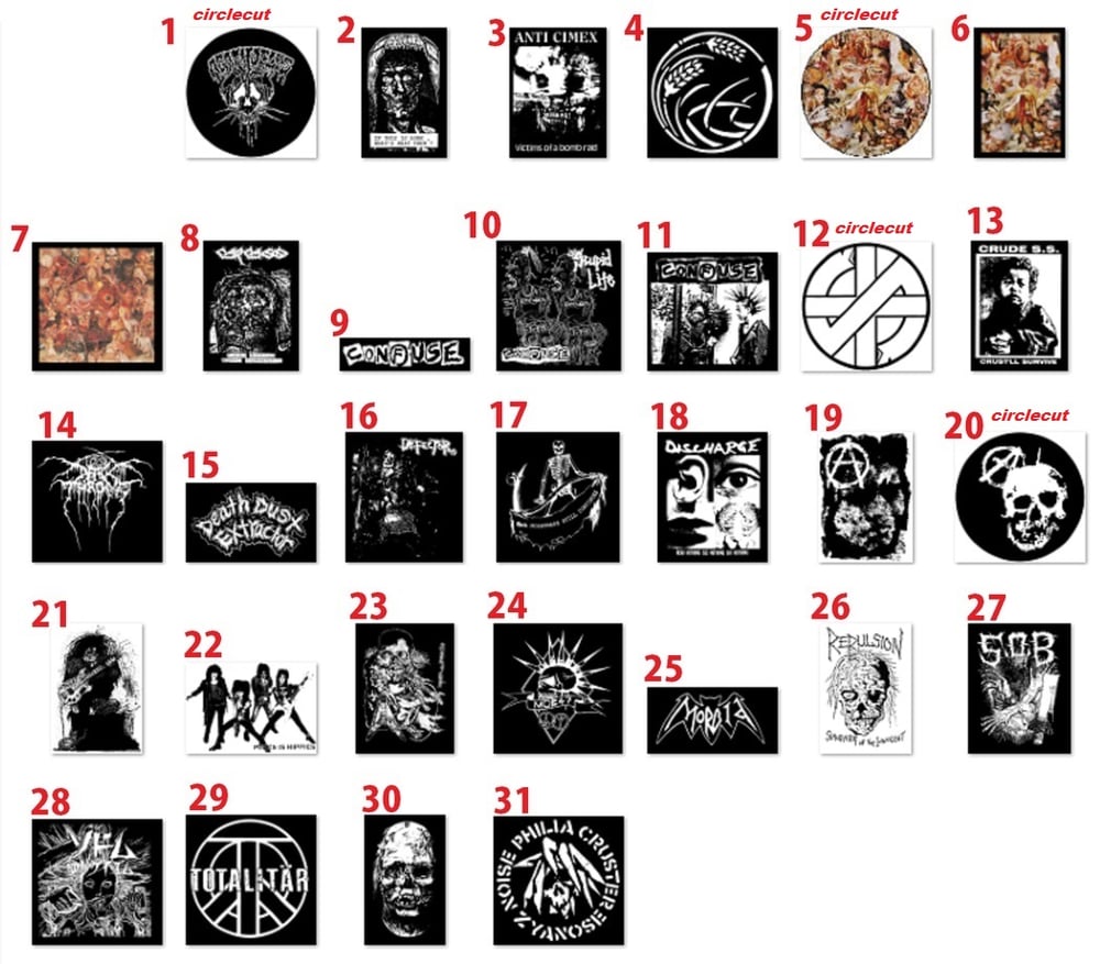 PUNK STICKERS