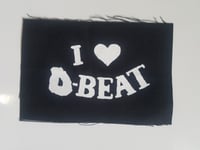 I <3 D-Beat Cloth Patch