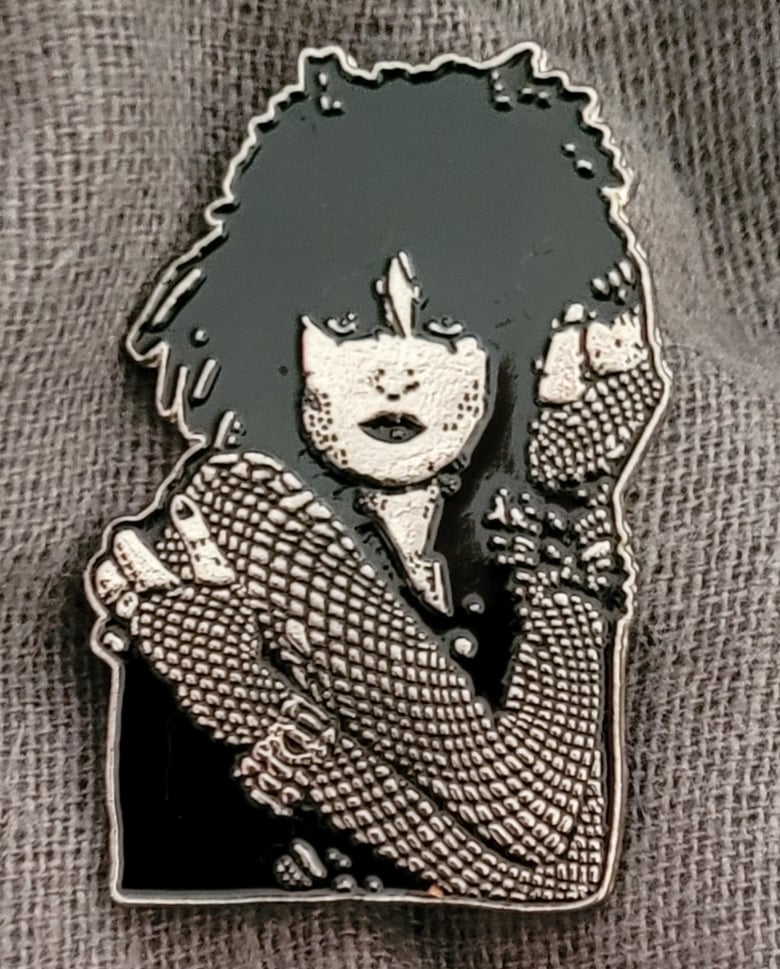 Image of Spellbound tribute to Siouxse Sioux limited edition shaped enamel pin 