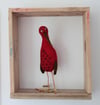 Grove, felt quirky bird sculpture