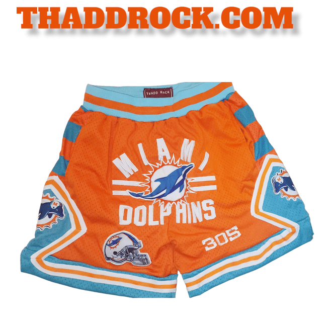 ORANGE FINS 305 MESH BASKETBALL SHORTS