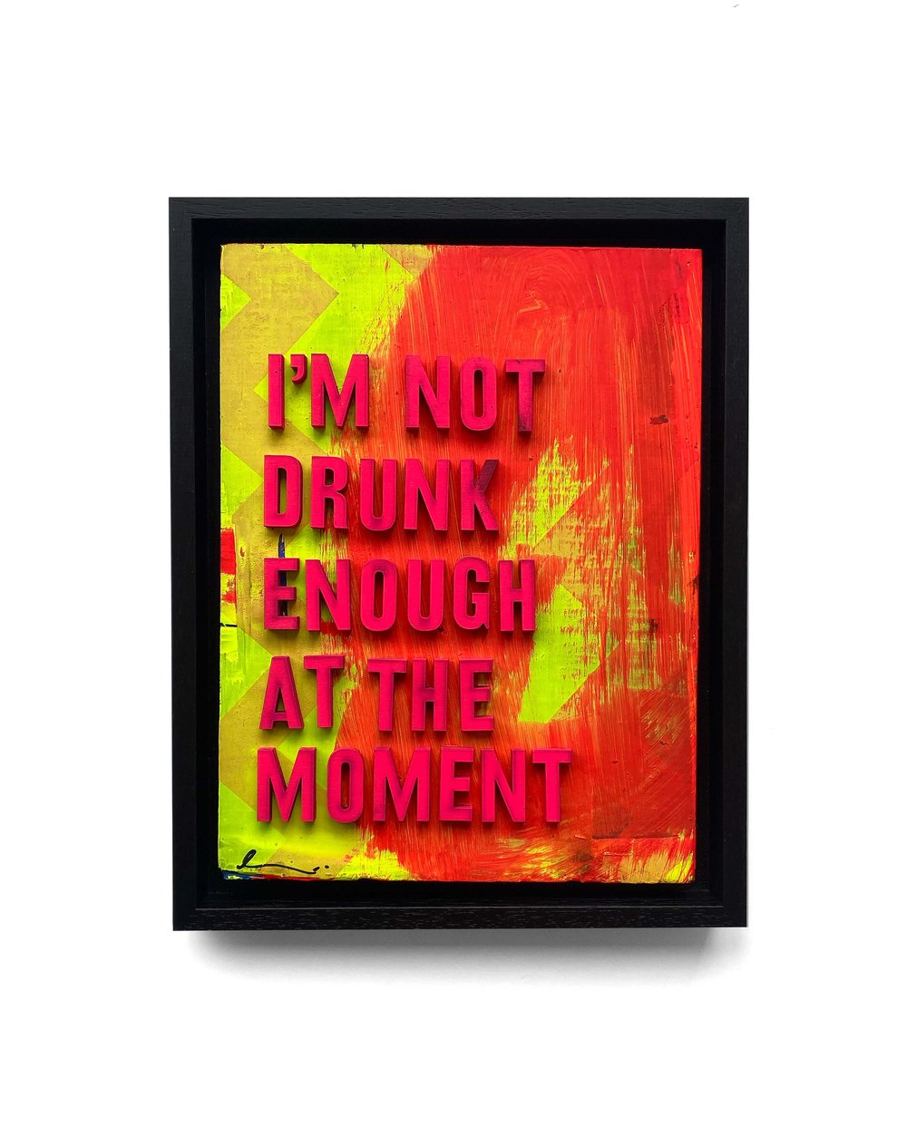 Image of 'I'm not drunk enough at the moment' by Hackney Dave