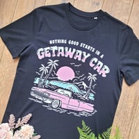 Image 2 of Getaway Car T-Shirt (black)