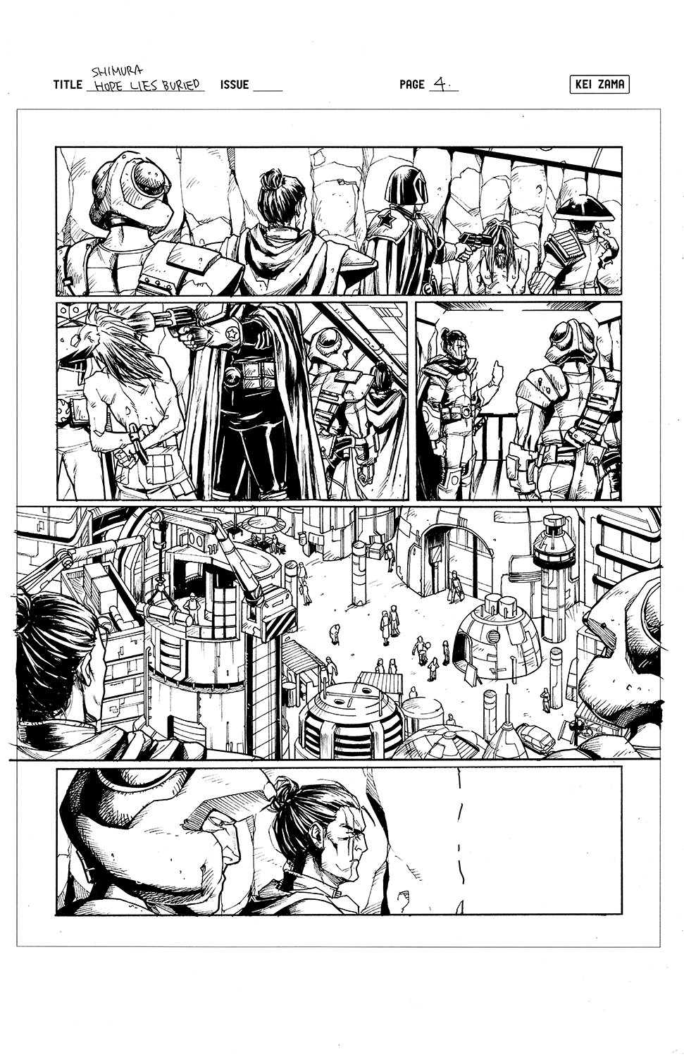 SHIMURA: HOPE LIES BURIED (Judge Dredd Megazine #448) Page 4