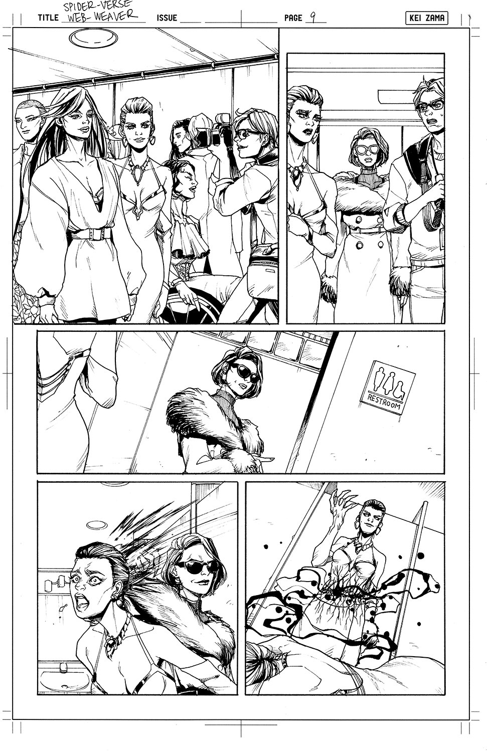 EDGE OF SPIDER-VERSE #5 [Web-Weaver] Page 9