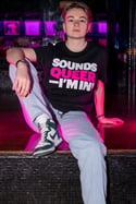 ***WAS €30 NOW €20*** SOUNDS QUEER - I'M IN T-shirt (Black)