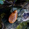 Mistletoe Spiral Amulet (PE1579) 