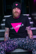 LUST FOR POWER T-shirt (Black) - WAS €30, NOW ONLY €20.00