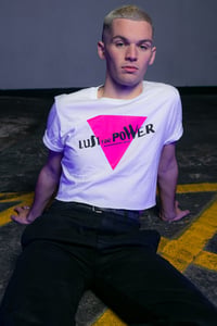  LUST FOR POWER T-shirt (White)