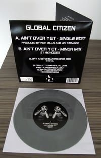 Image 5 of Global Citizen - Ain't Over Yet - Limited Marbled Grey 7"