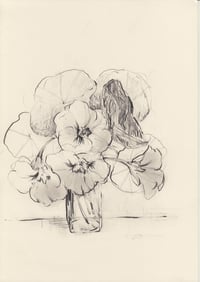 Vase of nasturtiums no. 7
