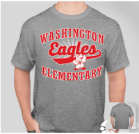 Youth Crew Neck T-shirt in Steel Grey