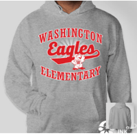 Youth Sweatshirt with Hood in Steel Grey