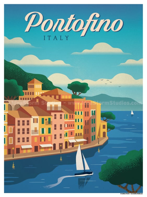 Image of Portofino Poster