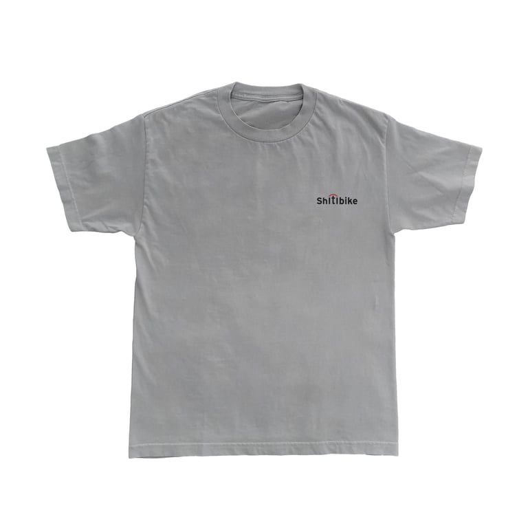 Shitibike Tee (Grey) | anthony panza