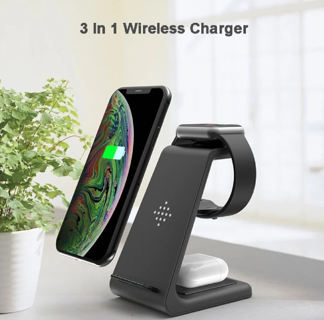 3 in 1 Apple Wireless Charging Station satistype