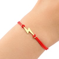 Image 2 of Lightning Bolt Hand Braided Bracelets