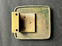 Image 4 of Sculptural Bronze Door Handle with Abstract Design