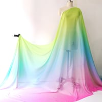 Image 3 of Silk/Chiffon /Tulle fabric
