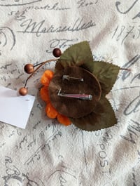 Image 2 of Fall Floral Brooch B