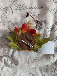 Image 2 of Fall Floral Brooch D