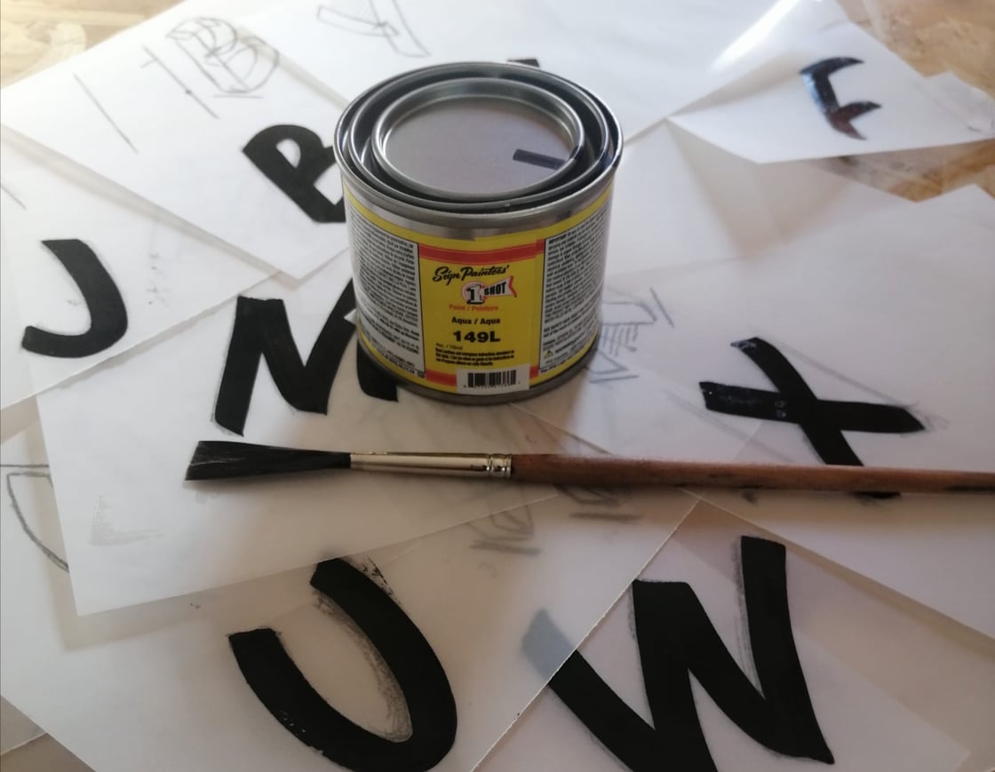 Image of 2 DAY BEGINNERS SIGN PAINTING WORKSHOP