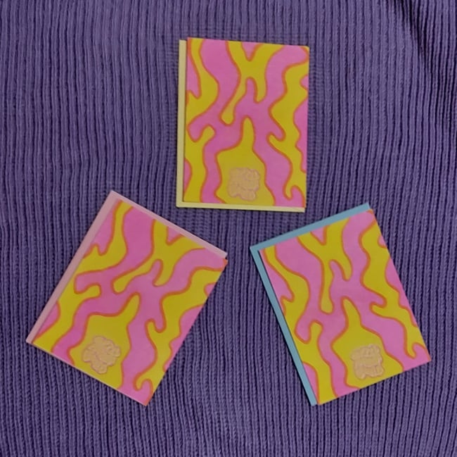 Love Riso Printed Cards