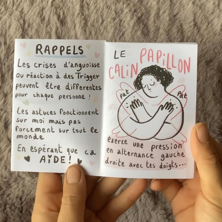 MINI-ZINE Petites techniques d’urgences pour crises d anguoisses Image 3