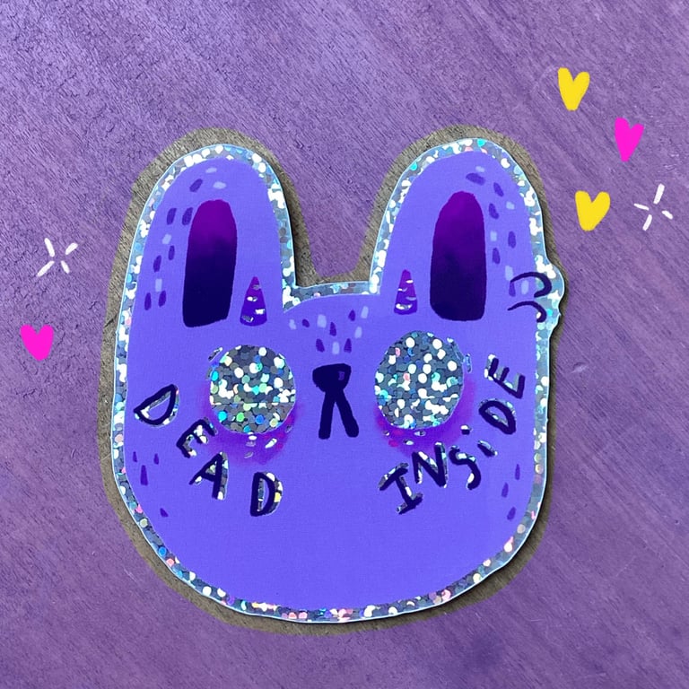 SAD BUNNY sticker