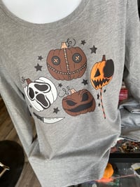 Image 2 of Long sleeve trick or treat u neck L 