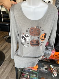 Image 3 of Long sleeve trick or treat u neck L 