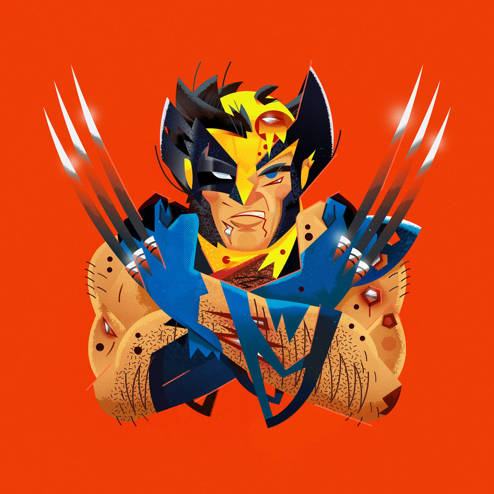 Portrait of Wolverine (Logan Unmasked & Battle Damage Variants)