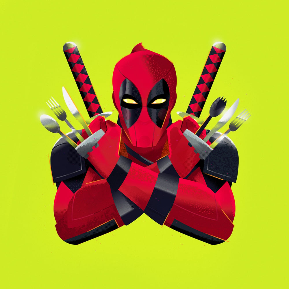 Portrait of Deadpool (Reg. & Cutlery Variant)