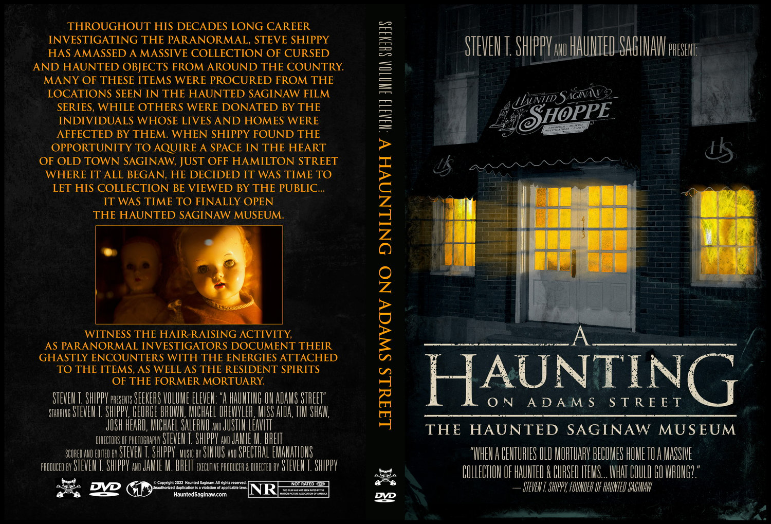 A Haunting on Adams Street DVD (The 11th Film)