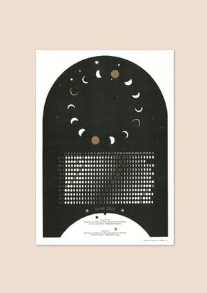 Calendrier lunaire — Irène Caron 