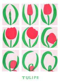 Image 1 of Affiche Tulipe — Irène Caron