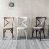 French Cafe Dining Chairs - Set of 2