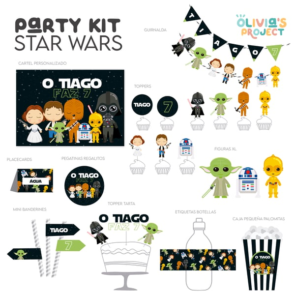 Image of Party Kit Star Wars