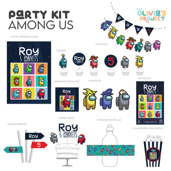 Image of Party Kit Among Us