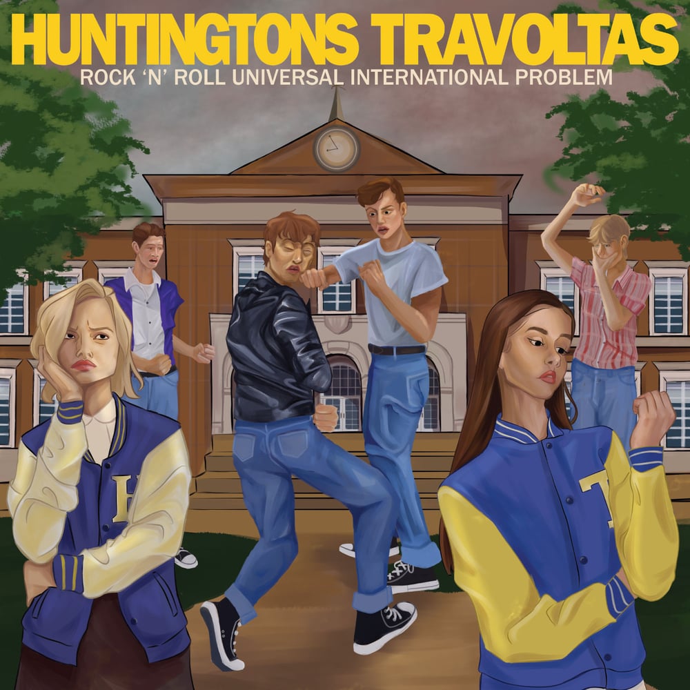 HUNTINGTONS / TRAVOLTAS - SPLIT CD
