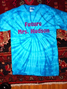 Image of Future Mrs. Hudson Shirt BLUE
