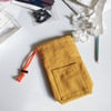 NEW! Tool Pouch Bag for Potters, Artists & Makers. Upcycled Repurposed Canvas.  004
