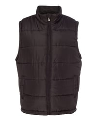 Image 2 of OSYS Puffer Vest - Black/White